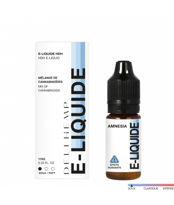 E-liquid HDH Amnesia Soft kan vertaald worden als "E-vloeistof HDH Amnesia Soft".