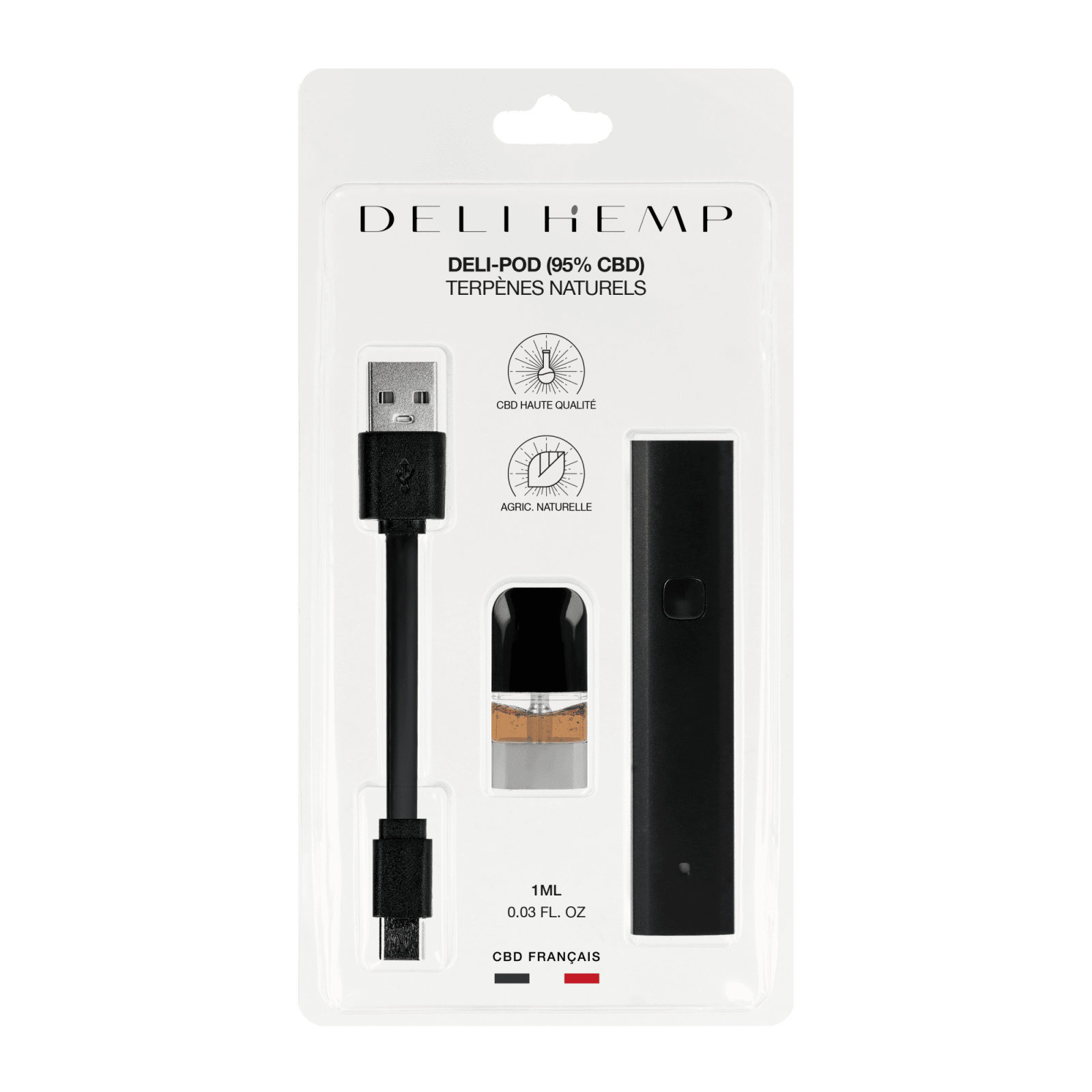 Vape CBD - Sorbete de naranja