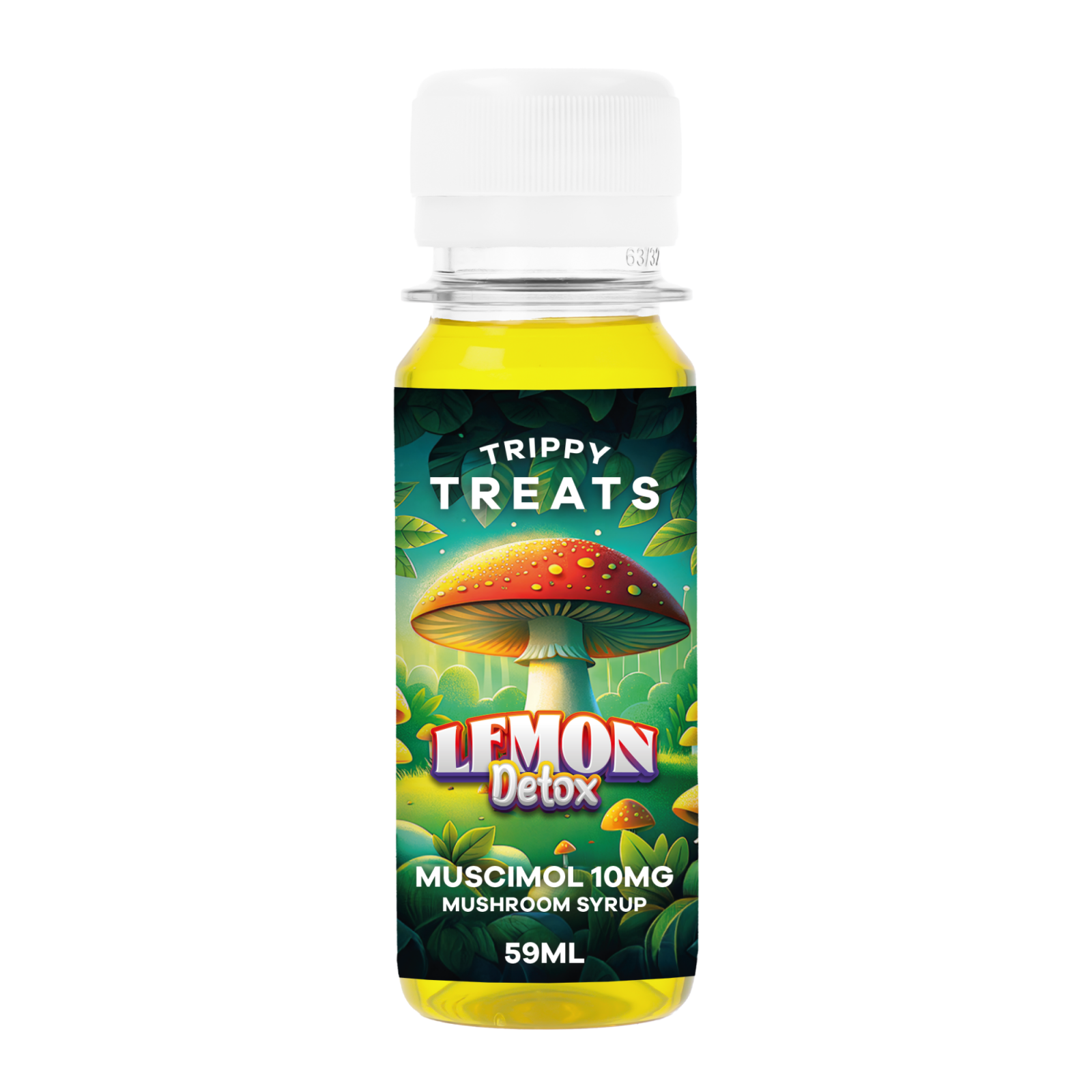 Lemon mushroom syrup