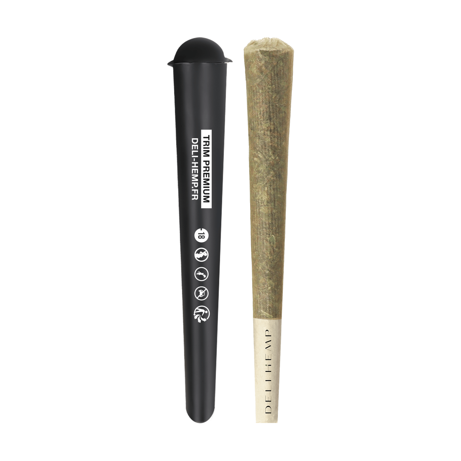 Pre-roll CBD trim