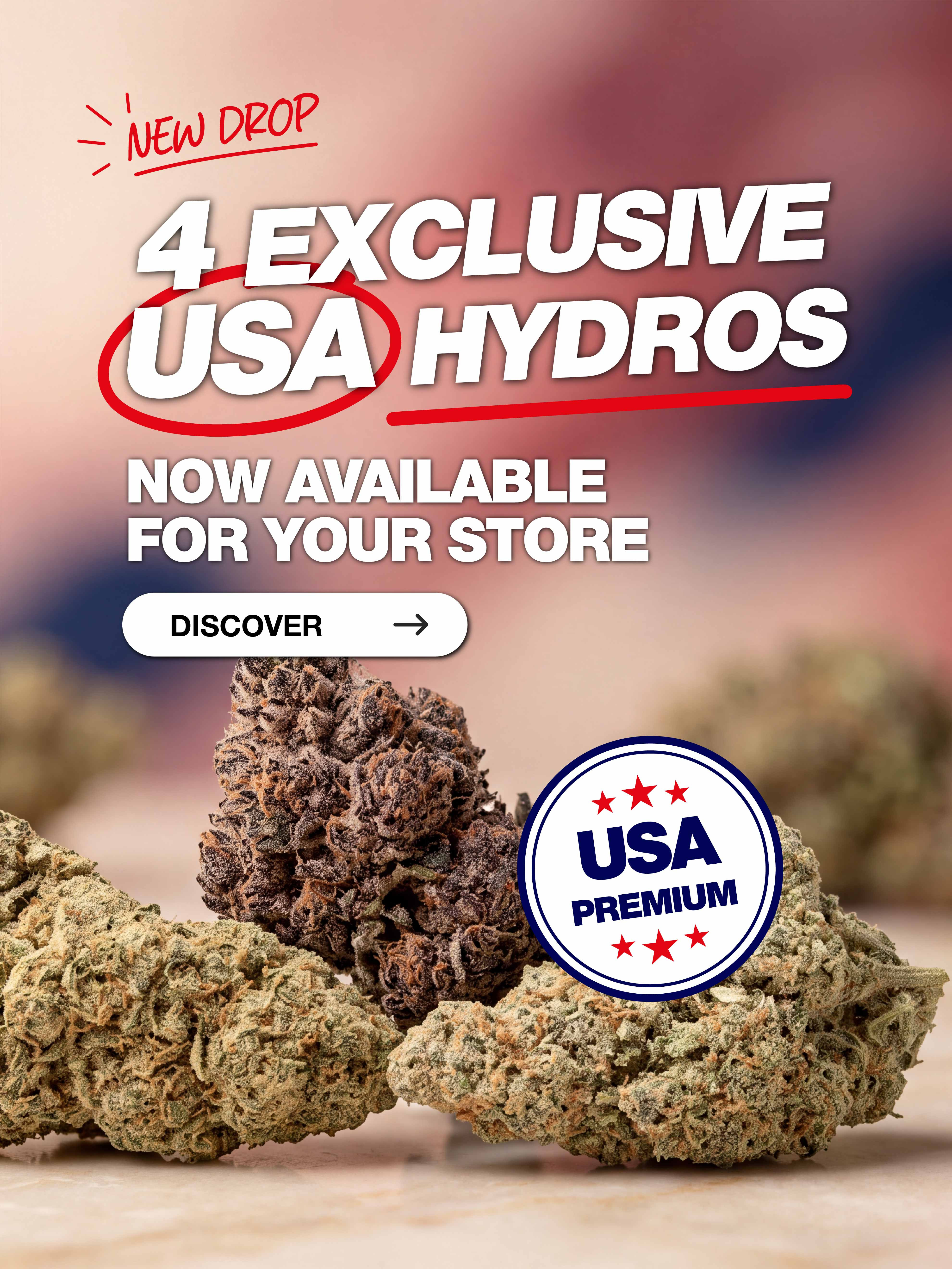 3 Exclusive USA Hydro Strains