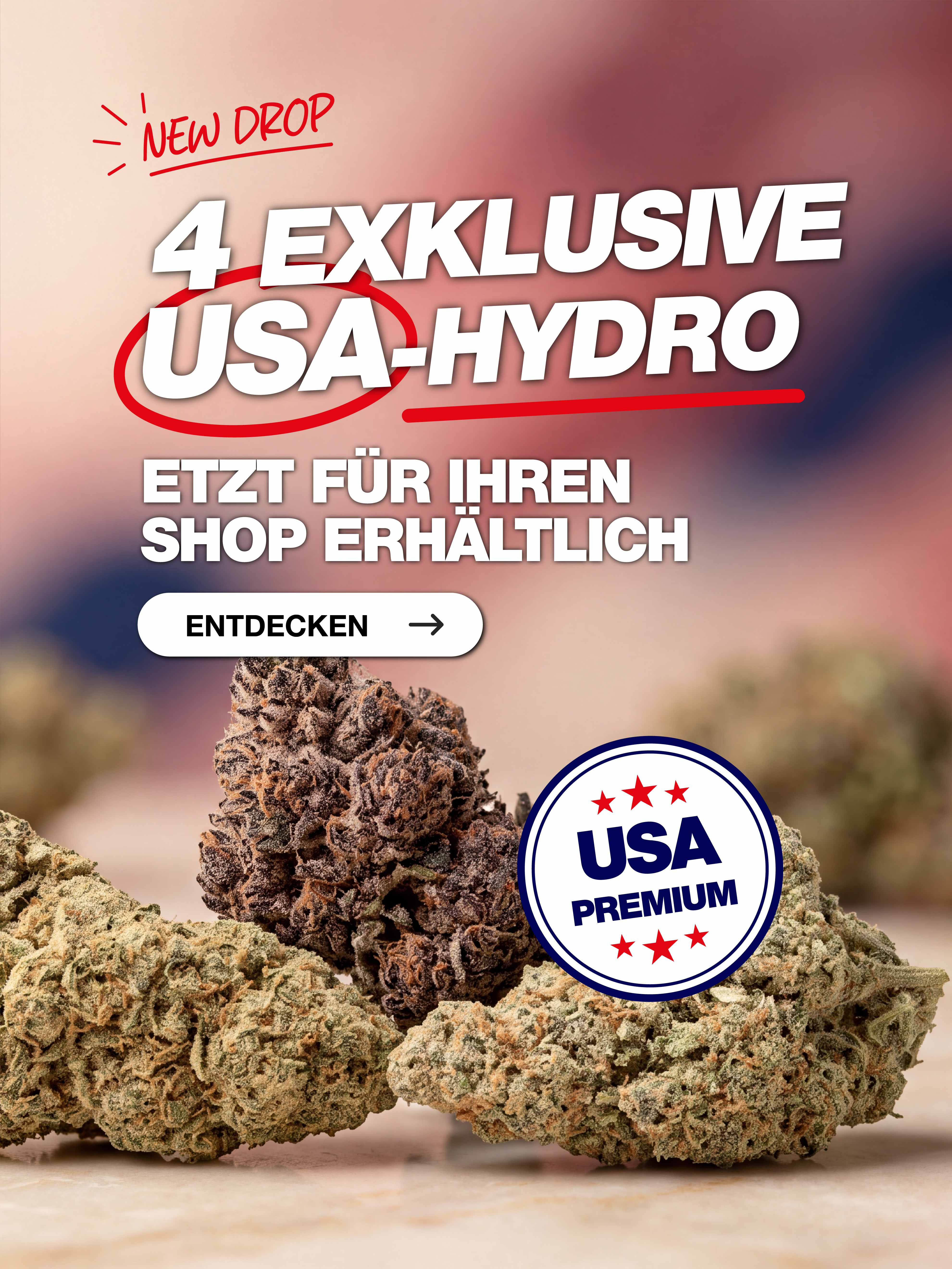 3 Exklusive Hydro-Sorten aus den USA