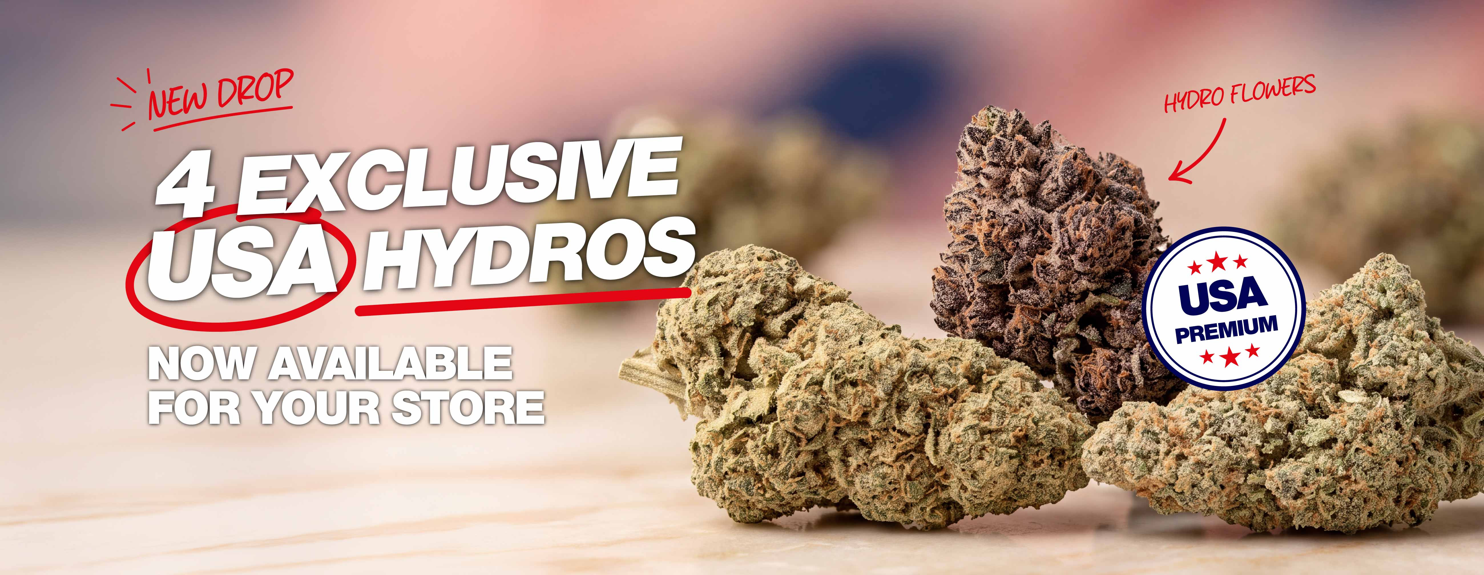 3 Exclusive USA Hydro Strains